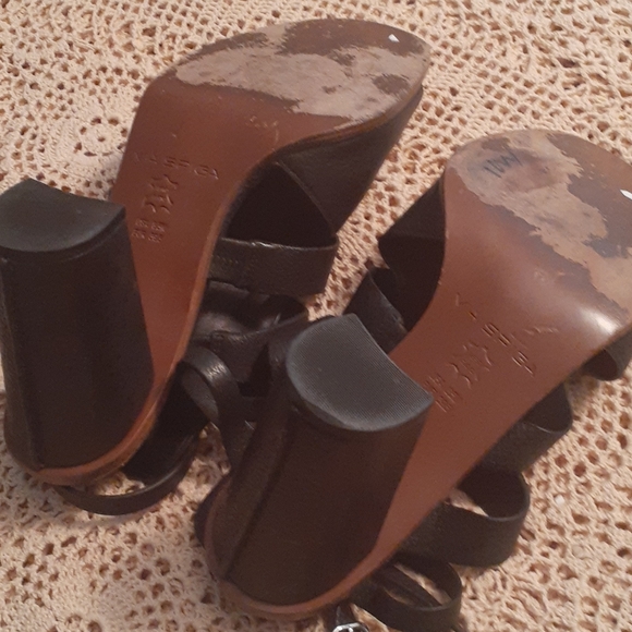 Via Spiga chunky heel sandals - Picture 5 of 8